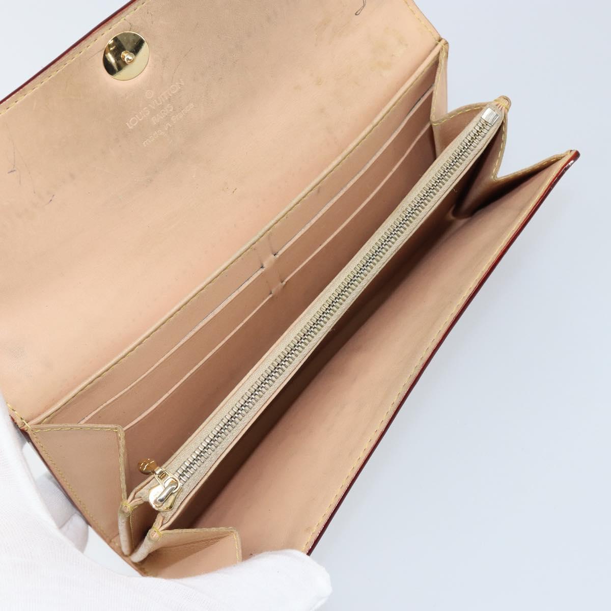 LOUIS VUITTON Multicolor Pochette Porte Monnaie Credit Black M60005 Auth 150194