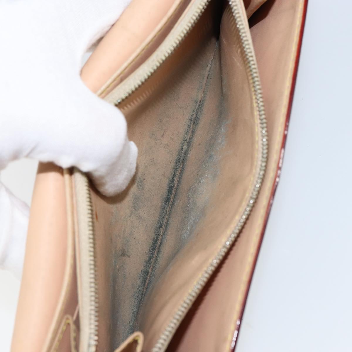 LOUIS VUITTON Multicolor Pochette Porte Monnaie Credit Black M60005 Auth 150194