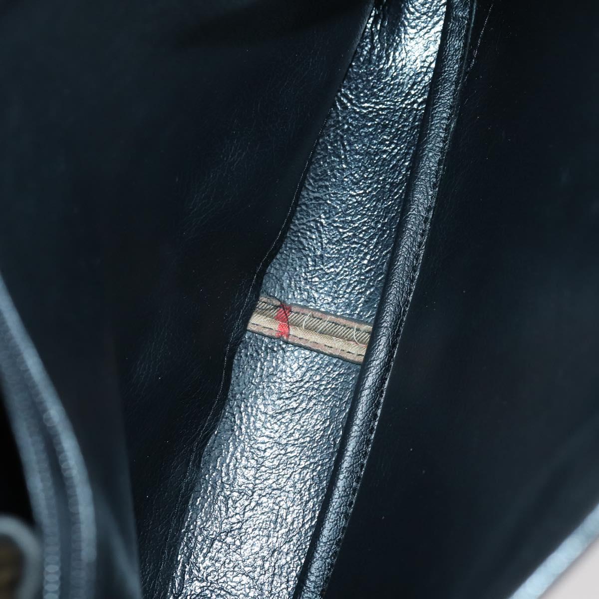 Burberrys Nova Check Shoulder Bag Canvas Leather 3 Set Beige Auth 150206