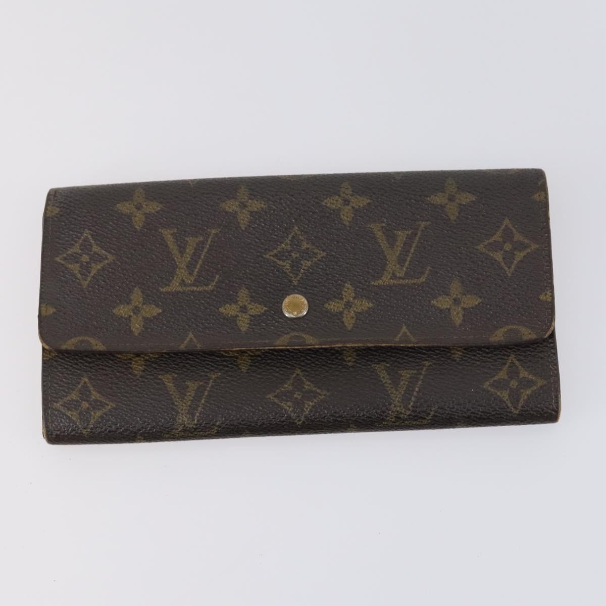 LOUIS VUITTON Monogram Epi Wallet 3 Set Green LV Auth 150210