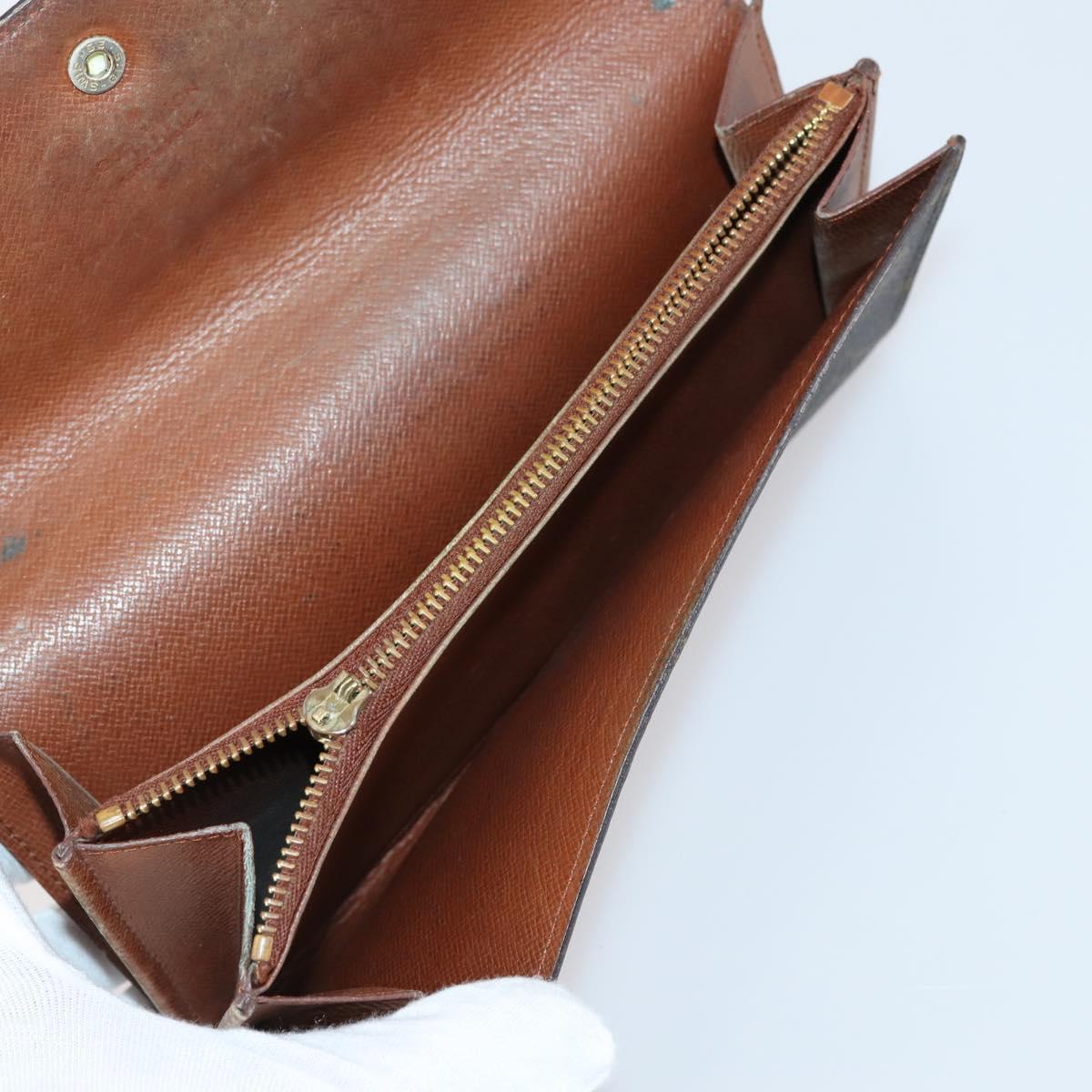 LOUIS VUITTON Monogram Epi Wallet 3 Set Green LV Auth 150210