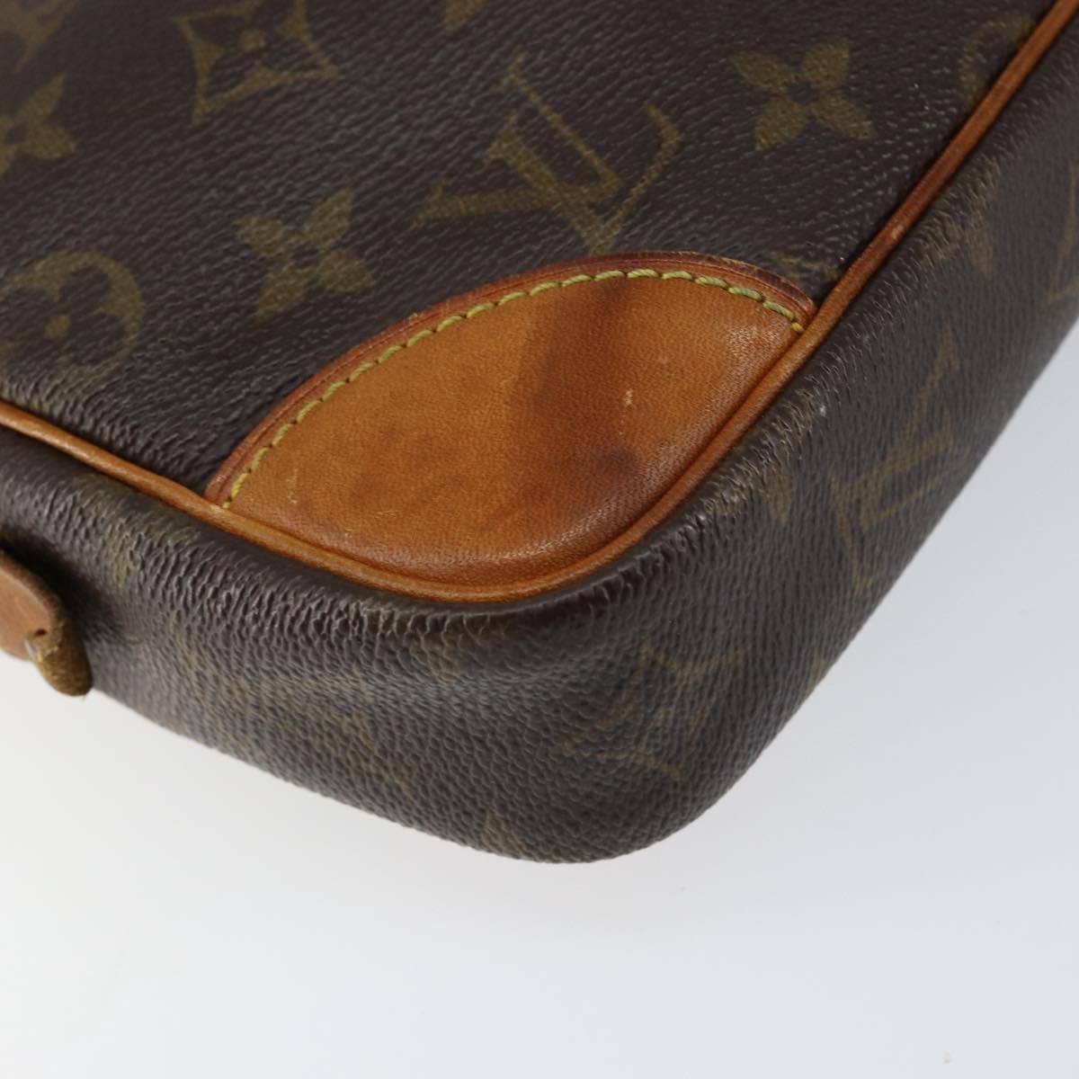 LOUIS VUITTON Monogram Marly Dragonne GM Clutch Bag M51825 LV Auth 150235