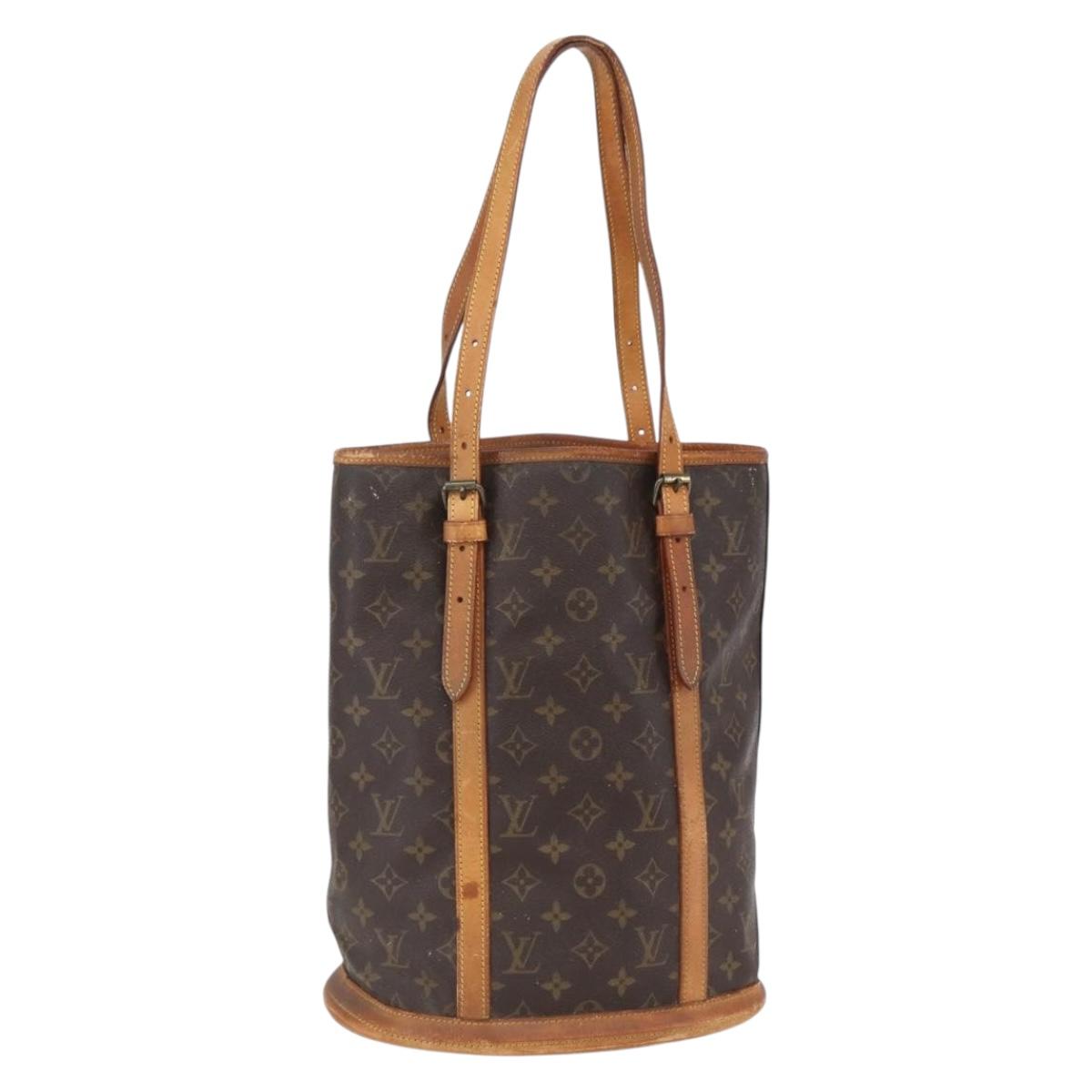 LOUIS VUITTON Monogram Bucket GM Shoulder Bag Vintage M42236 LV Auth 150237