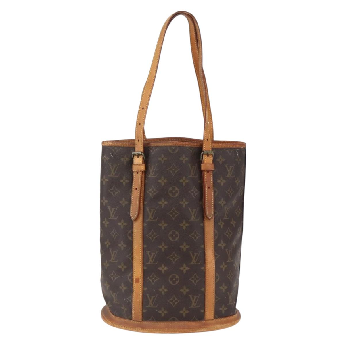 LOUIS VUITTON Monogram Bucket GM Shoulder Bag Vintage M42236 LV Auth 150237