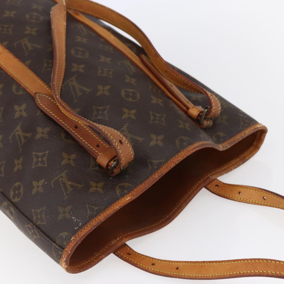LOUIS VUITTON Monogram Bucket GM Shoulder Bag Vintage M42236 LV Auth 150237