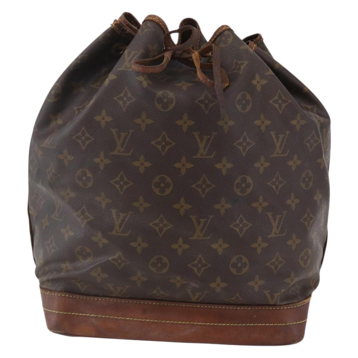 LOUIS VUITTON Monogram Noe Shoulder Bag M42224 LV Auth 150239