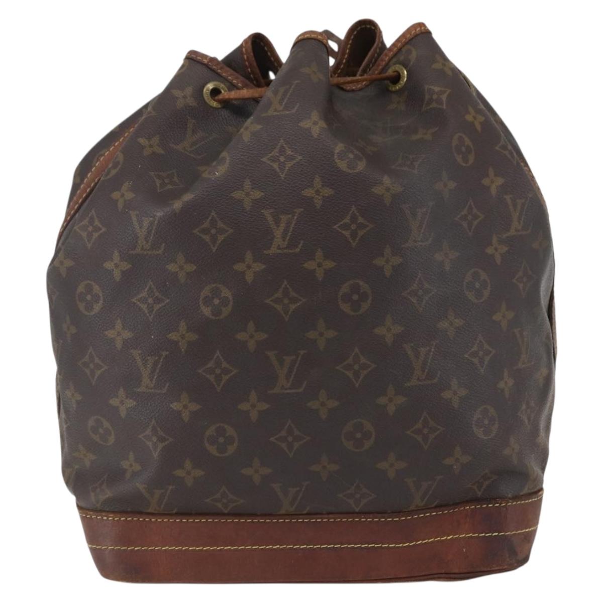 LOUIS VUITTON Monogram Noe Shoulder Bag M42224 LV Auth 150239