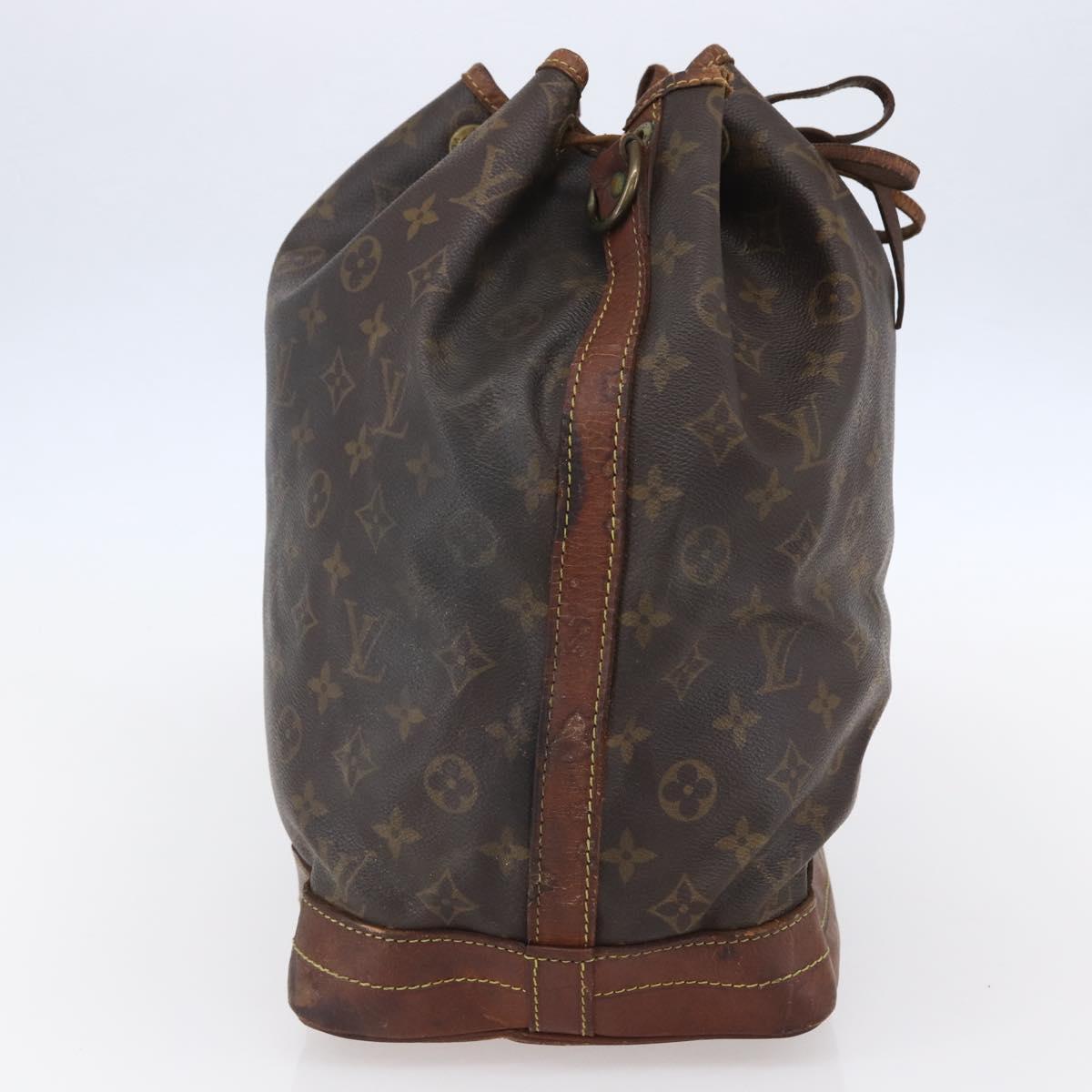 LOUIS VUITTON Monogram Noe Shoulder Bag M42224 LV Auth 150239