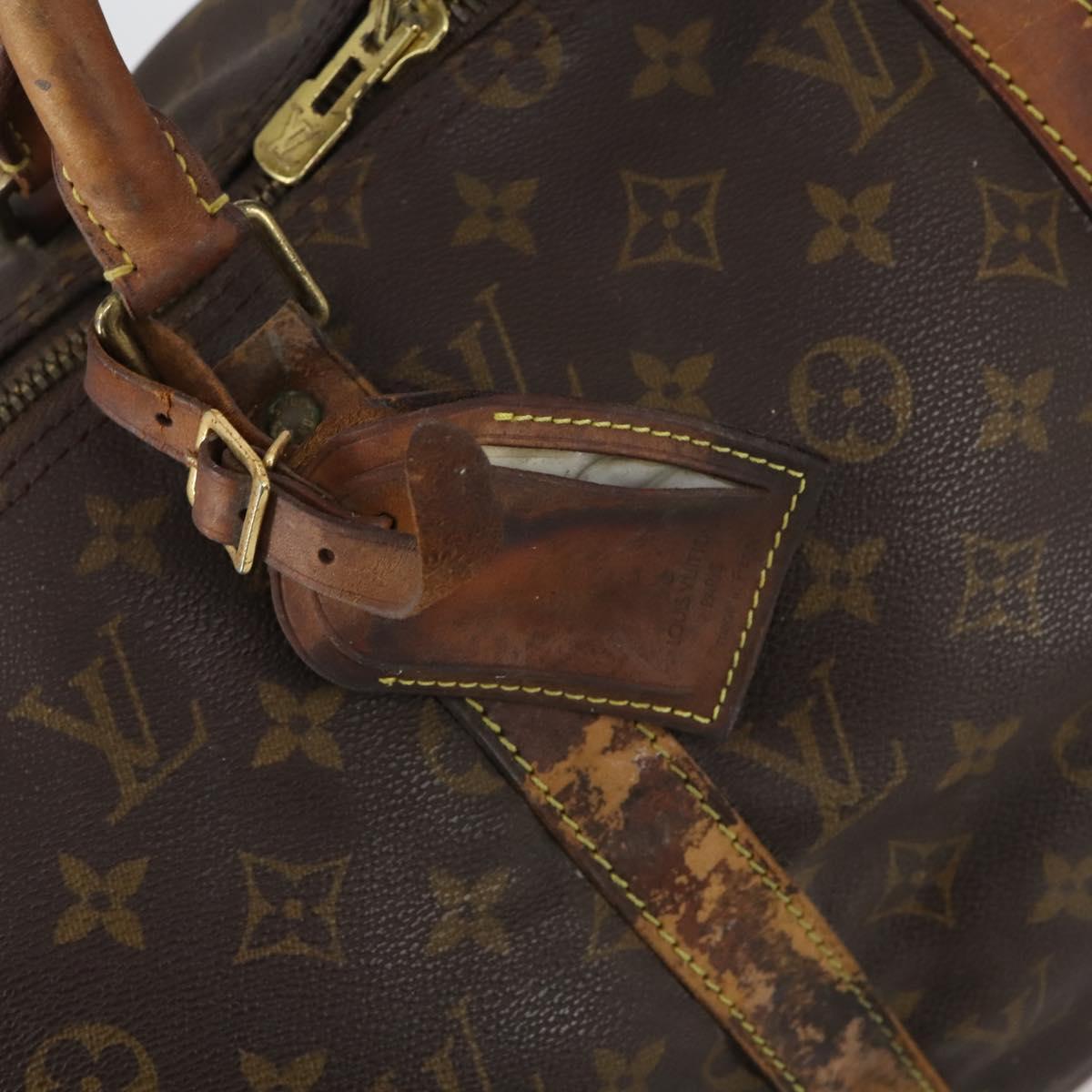 LOUIS VUITTON Monogram Keepall 50 Boston Bag M41426 LV Auth 150243