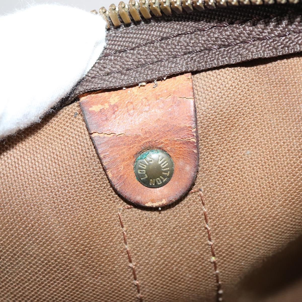 LOUIS VUITTON Monogram Keepall 50 Boston Bag M41426 LV Auth 150243