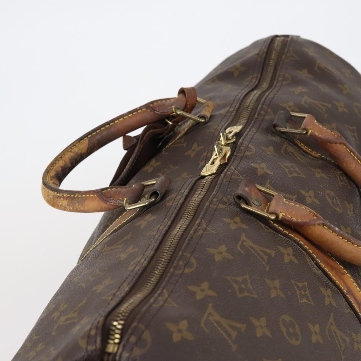 LOUIS VUITTON Monogram Keepall 50 Boston Bag M41426 LV Auth 150243