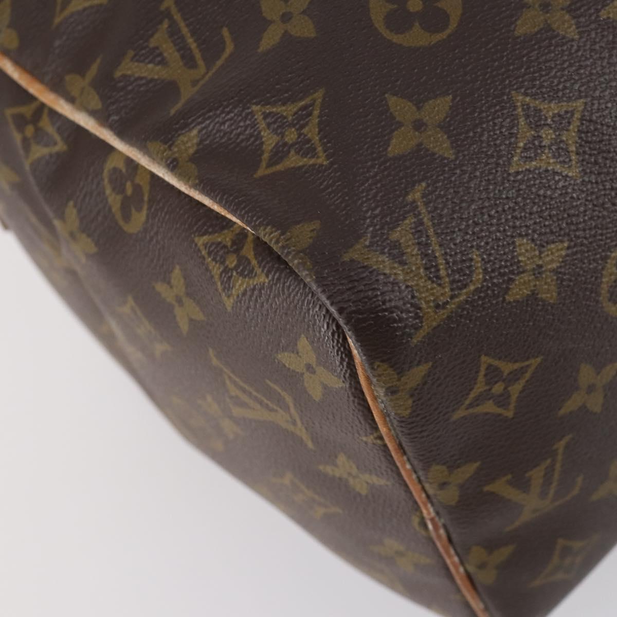 LOUIS VUITTON Monogram Sac Souple 35 Boston Bag M41626 LV Auth 150247