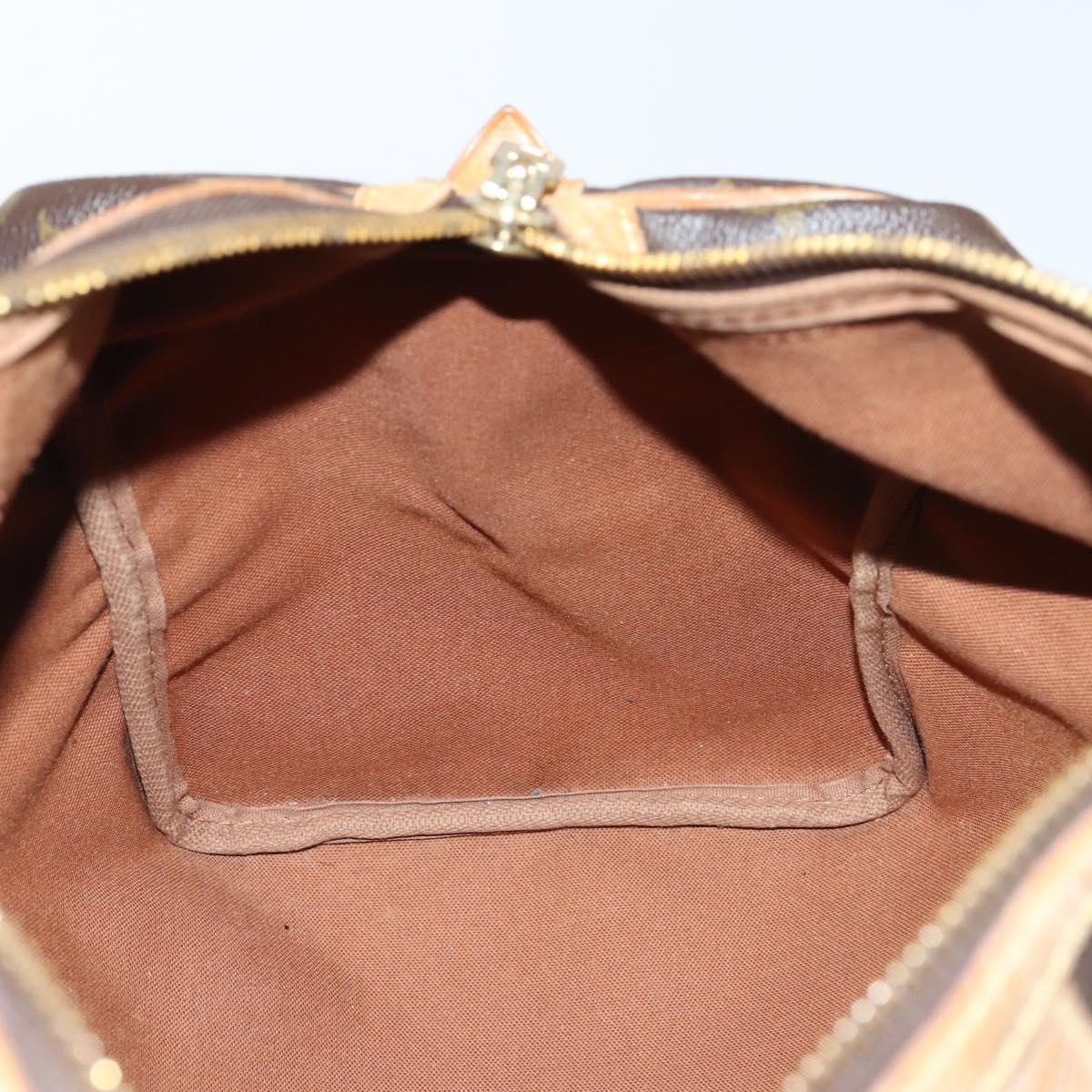 LOUIS VUITTON Monogram Sac Souple 35 Boston Bag M41626 LV Auth 150247