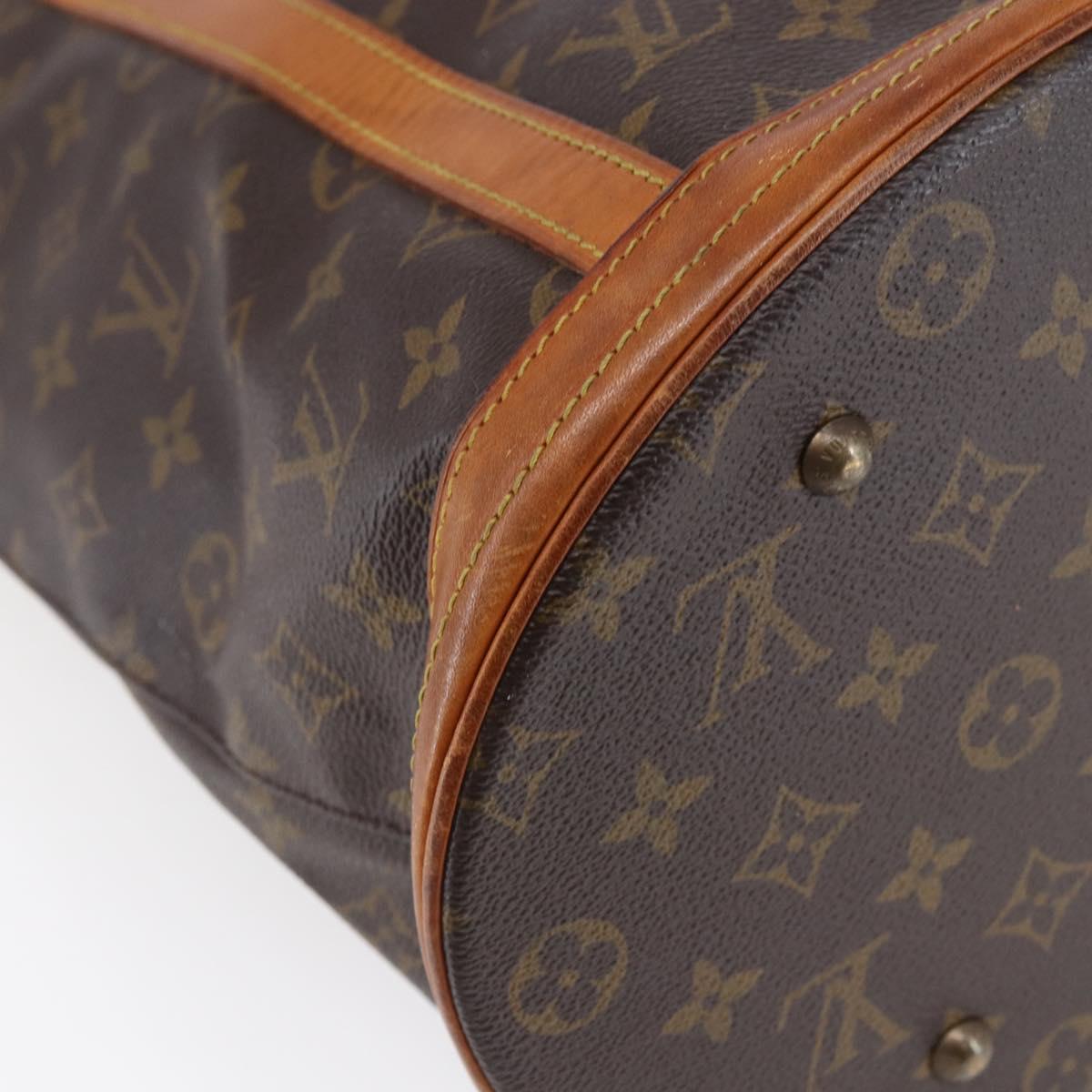 LOUIS VUITTON Monogram Bucket GM Shoulder Bag Vintage M42236 LV Auth 150248
