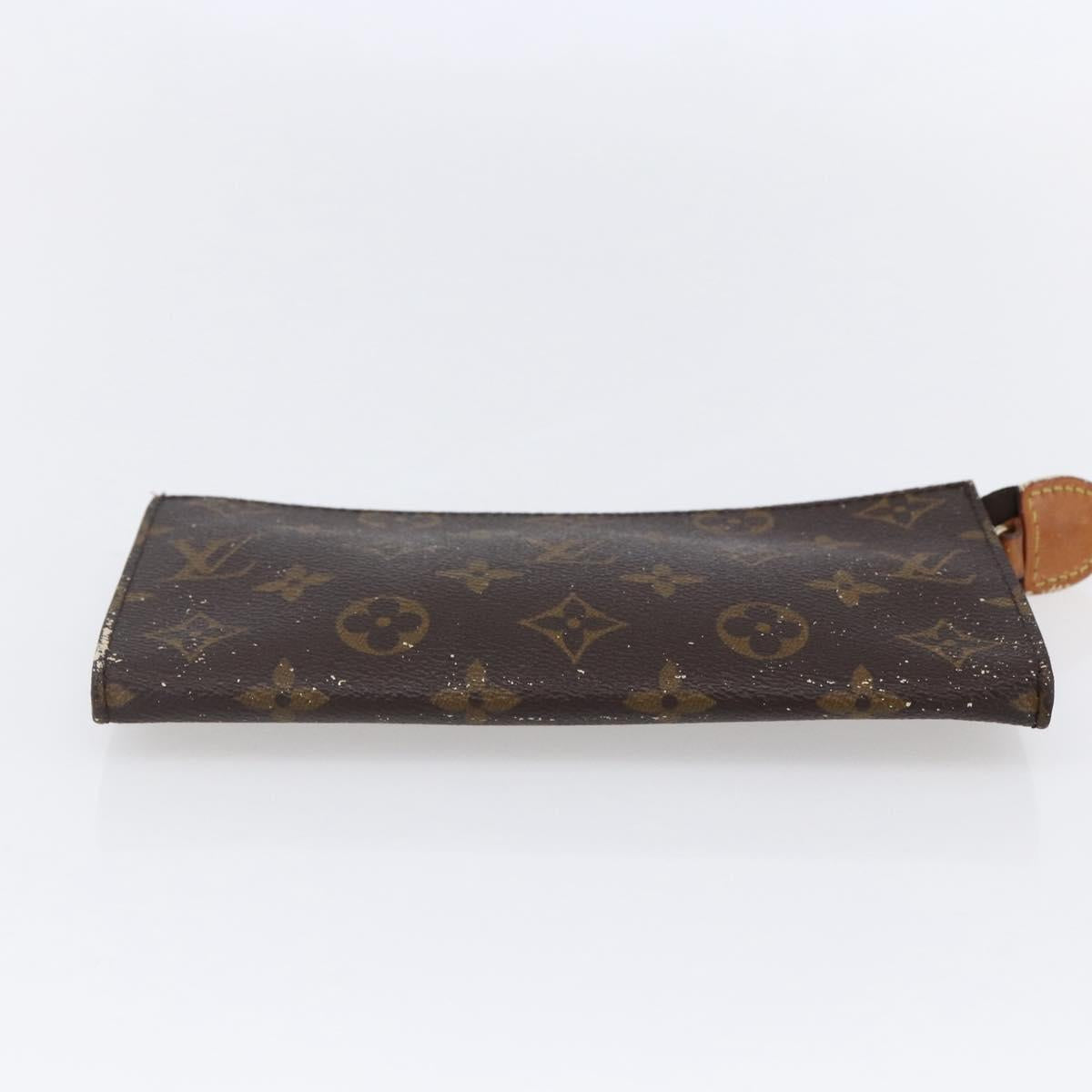 LOUIS VUITTON Monogram Bucket GM Accessory Pouch Vintage LV Auth 150249