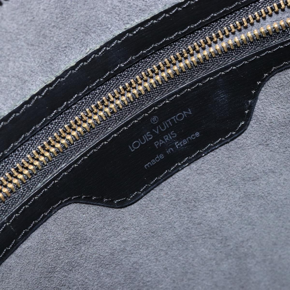 LOUIS VUITTON Epi Saint Jacques Shopping Shoulder Bag Black M52262 Auth 150253