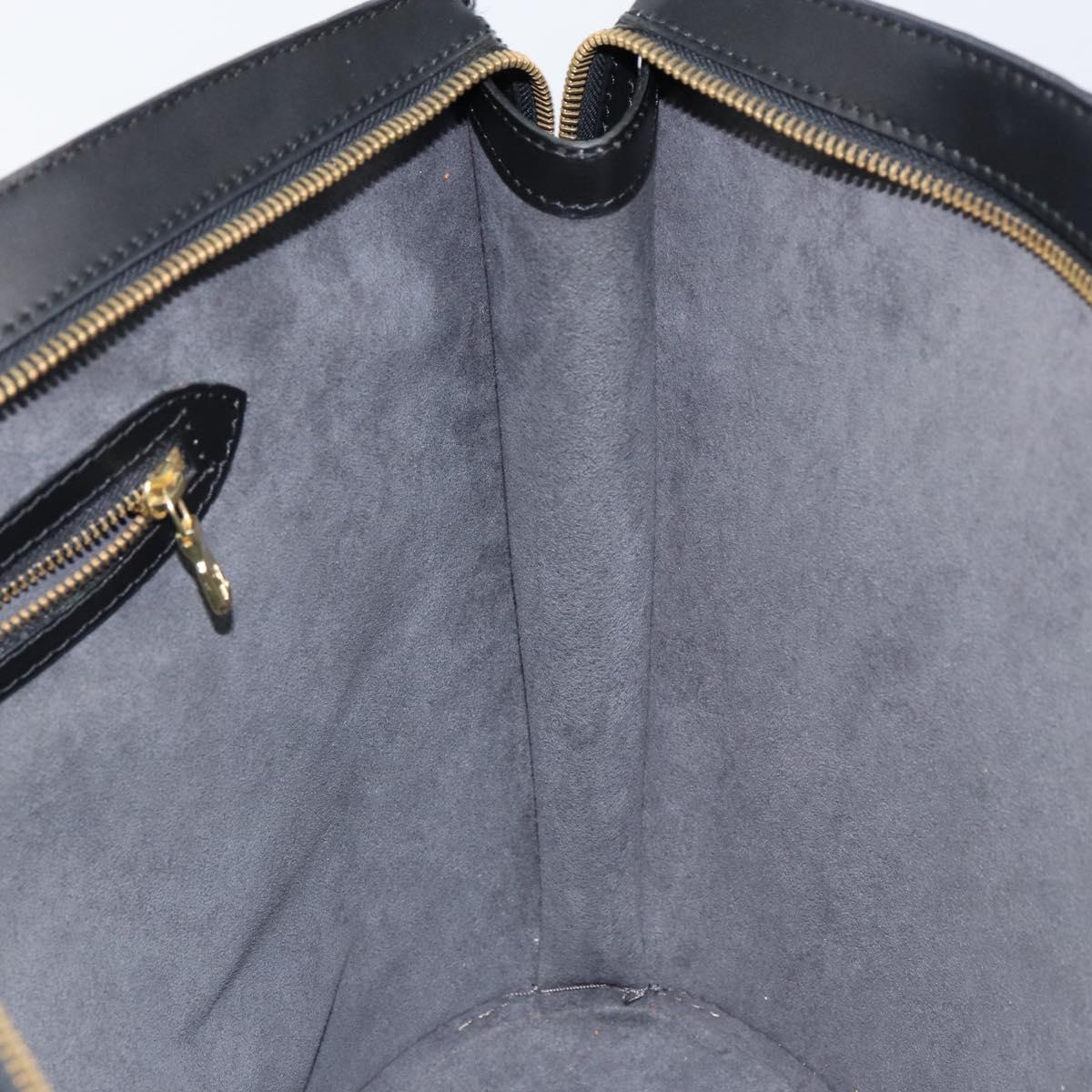 LOUIS VUITTON Epi Saint Jacques Shopping Shoulder Bag Black M52262 Auth 150253