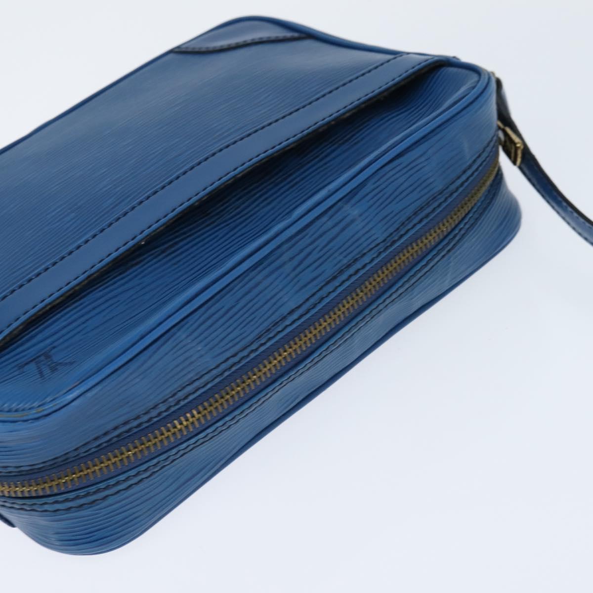 LOUIS VUITTON Epi Trocadero 23 Shoulder Bag Blue M52305 LV Auth 150255