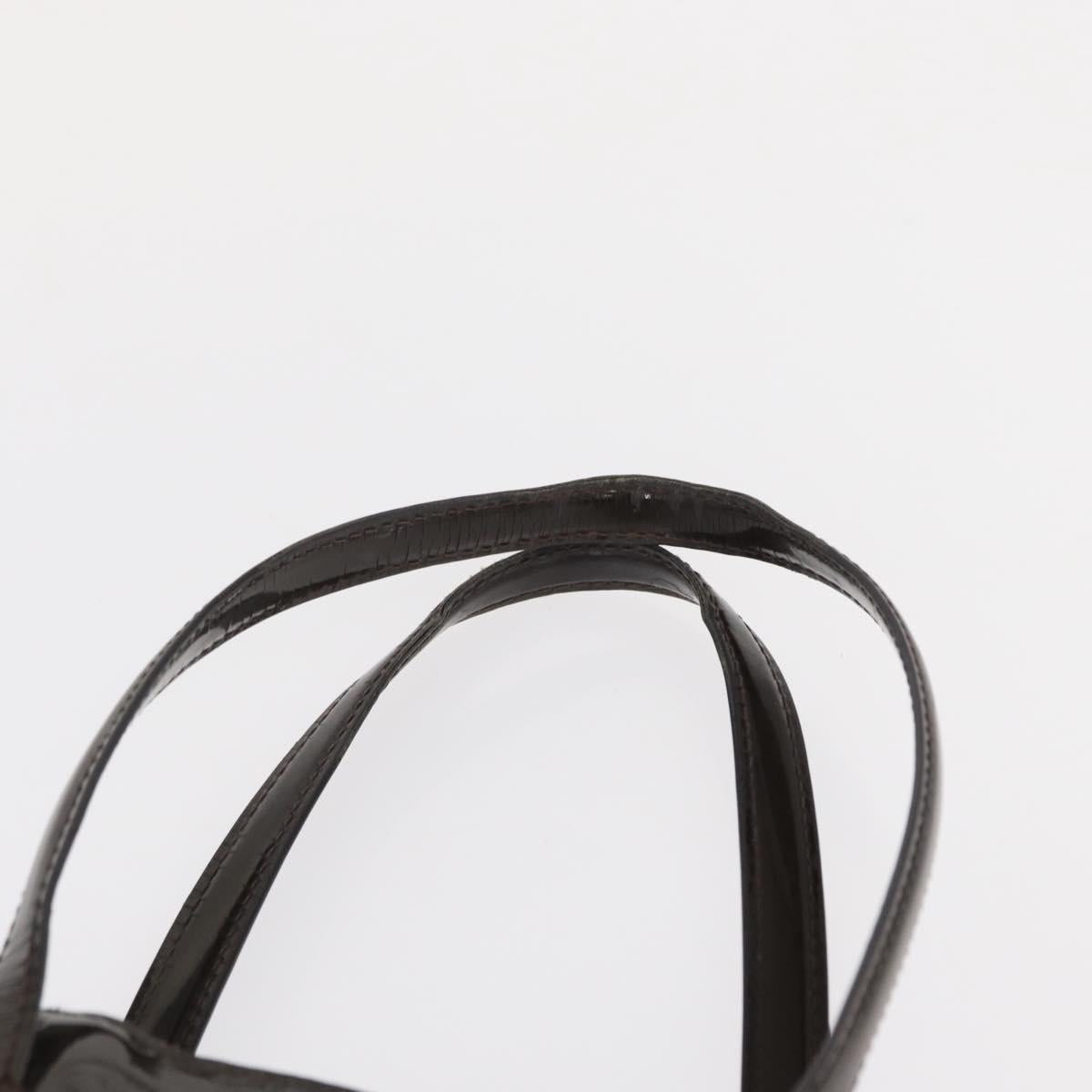 LOUIS VUITTON Monogram Vernis Wilshire MM Bag Terre Domble M91440 LV Auth 150262