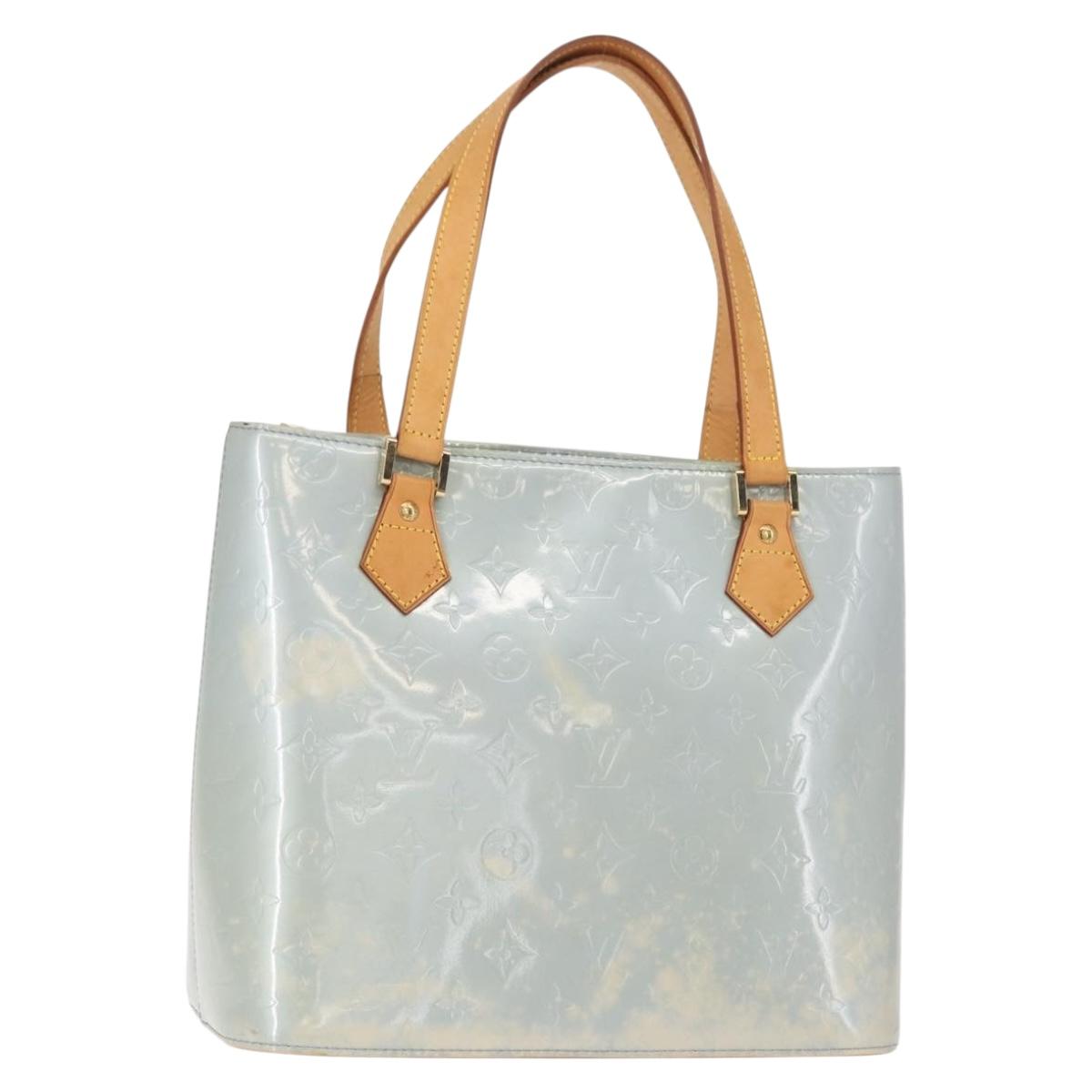 LOUIS VUITTON Monogram Vernis Houston Hand Bag Lavande M91218 LV Auth 150264