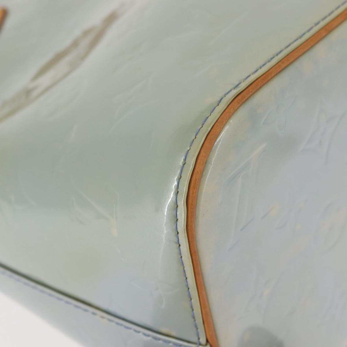 LOUIS VUITTON Monogram Vernis Houston Hand Bag Lavande M91218 LV Auth 150264