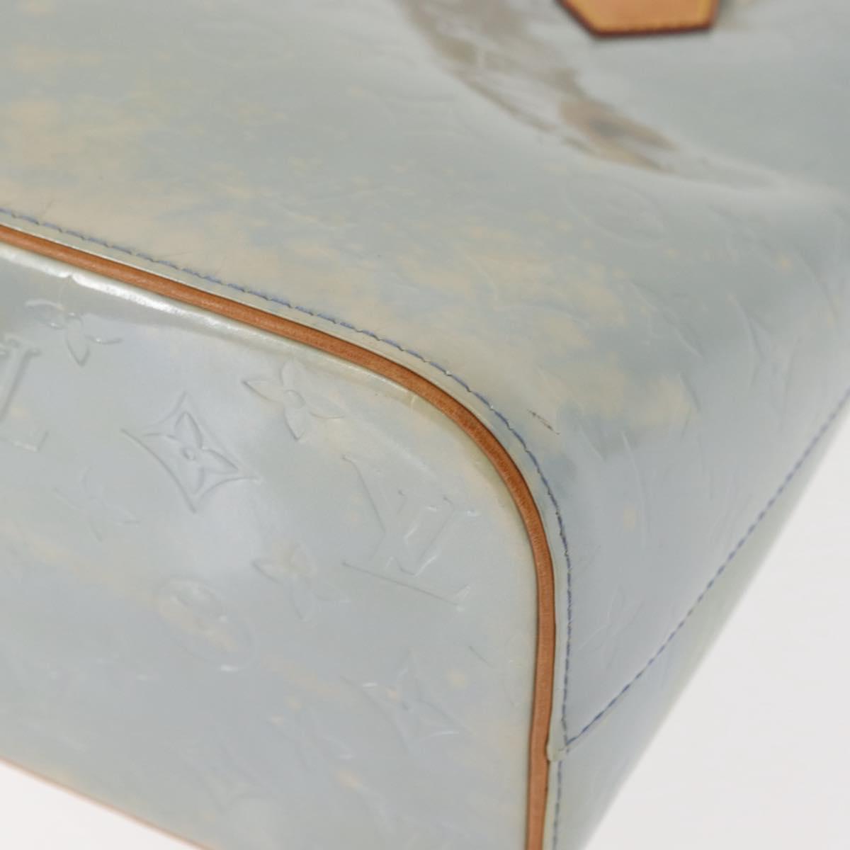 LOUIS VUITTON Monogram Vernis Houston Hand Bag Lavande M91218 LV Auth 150264