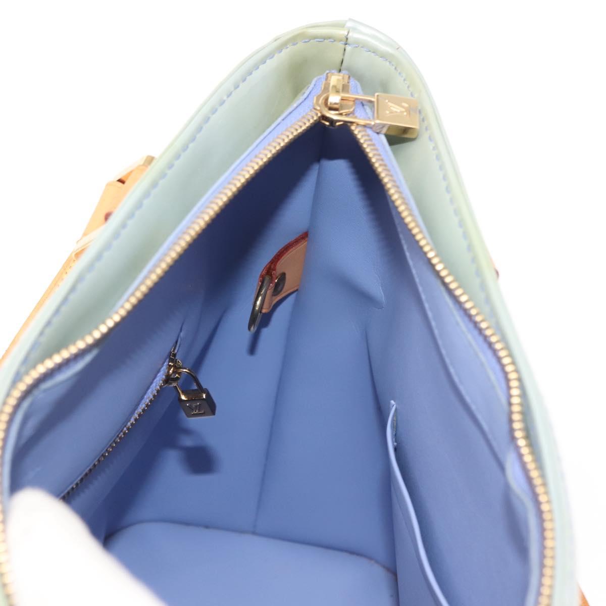 LOUIS VUITTON Monogram Vernis Houston Hand Bag Lavande M91218 LV Auth 150264