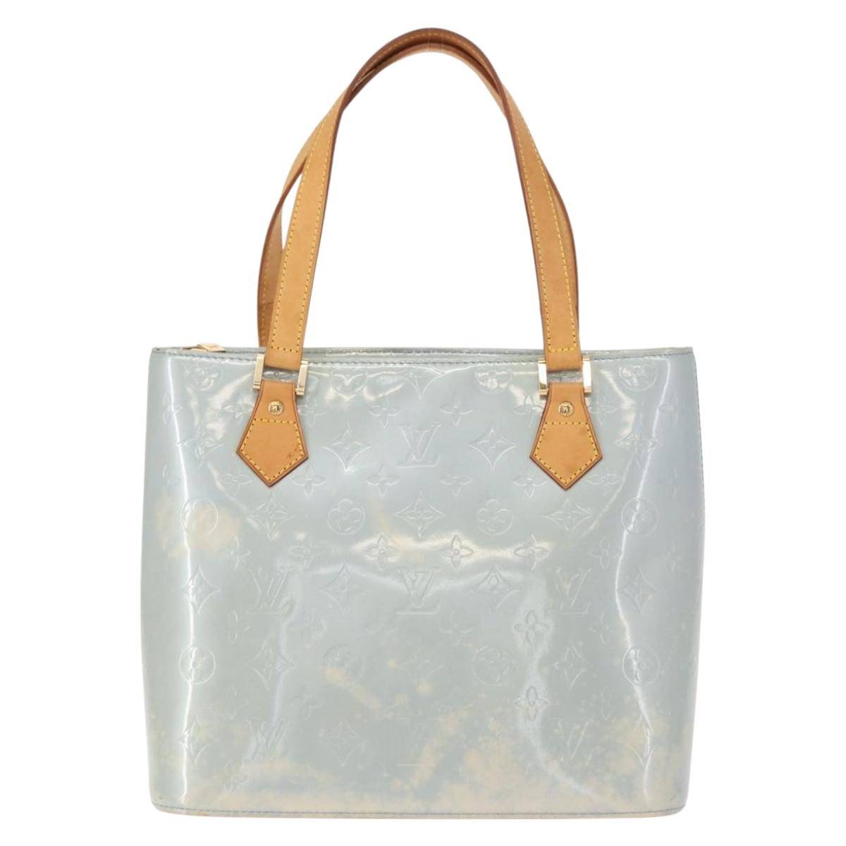 LOUIS VUITTON Monogram Vernis Houston Hand Bag Lavande M91218 LV Auth 150264