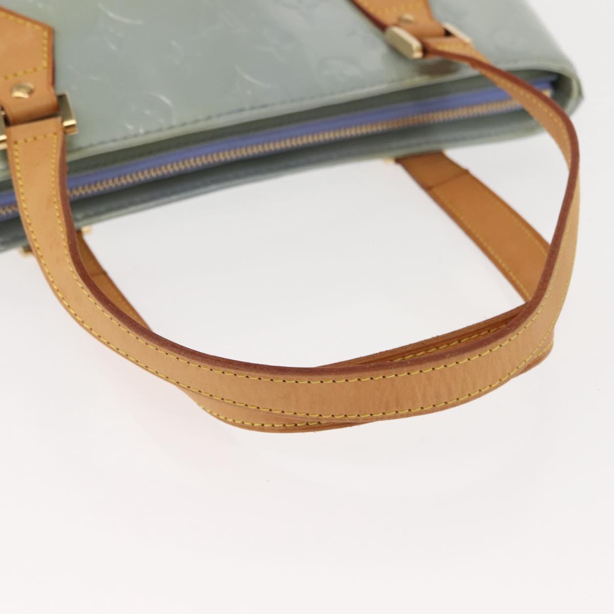 LOUIS VUITTON Monogram Vernis Houston Hand Bag Lavande M91218 LV Auth 150264