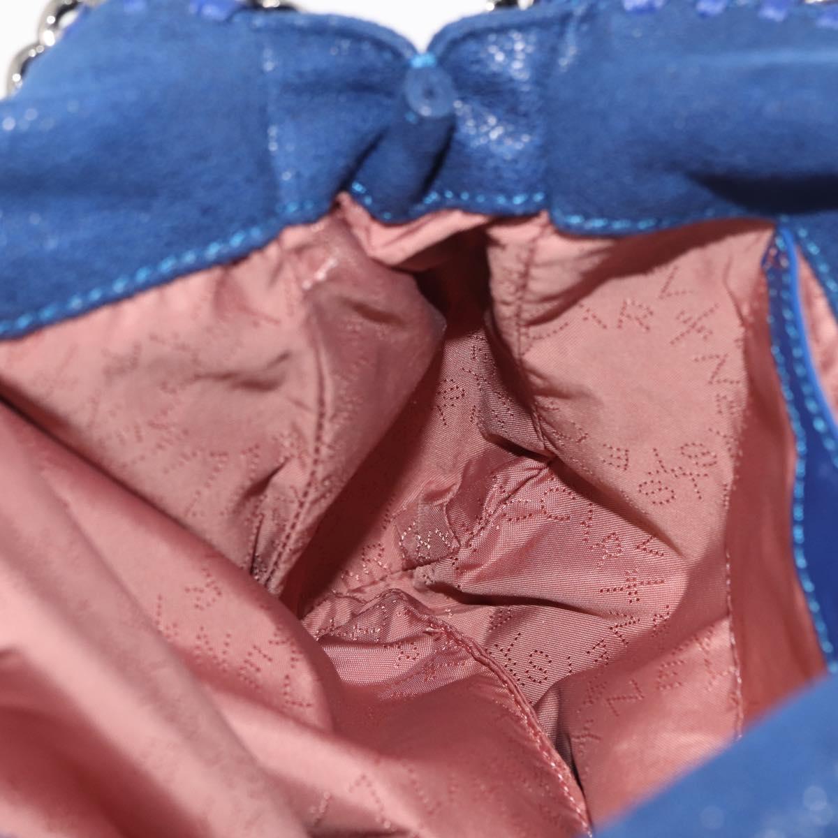 Stella MacCartney Chain Falabella Mini Bag Polyester Black 371223 Auth 150267