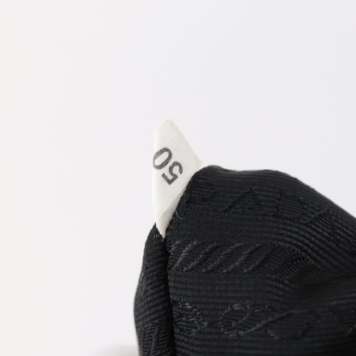 PRADA Backpack Nylon Khaki Silver Auth 150289