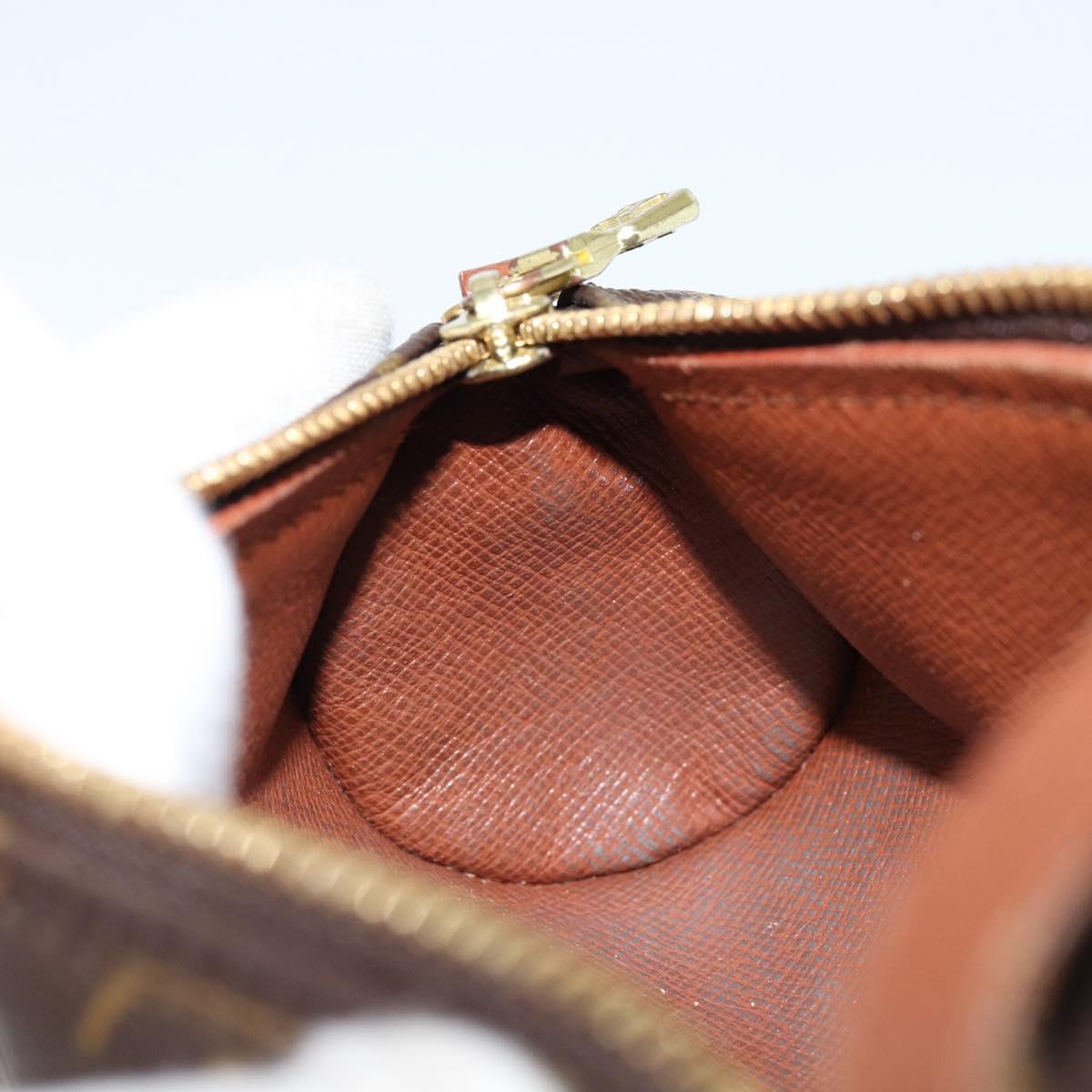 LOUIS VUITTON Monogram Papillon Pouch LV Auth 150298