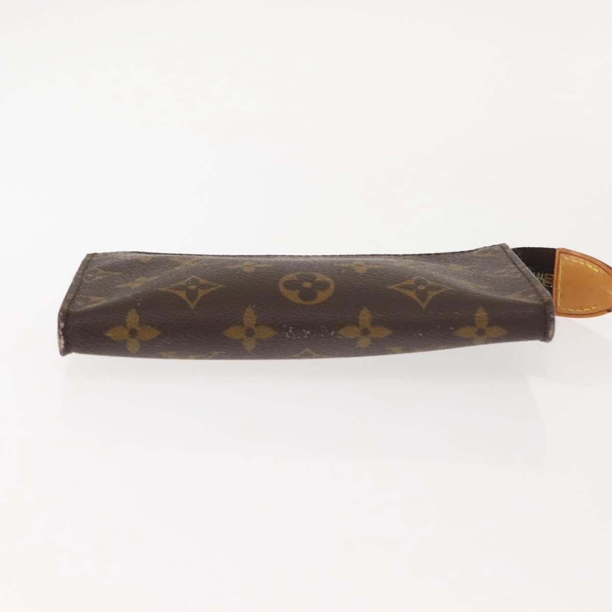 LOUIS VUITTON Monogram Bucket PM Accessory Pouch LV Auth 150301