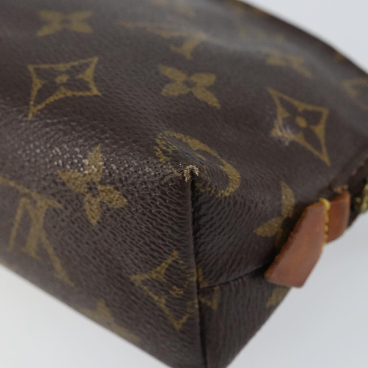 LOUIS VUITTON Monogram Pochette Cosmetic PM Pouch M43998 LV Auth 150305