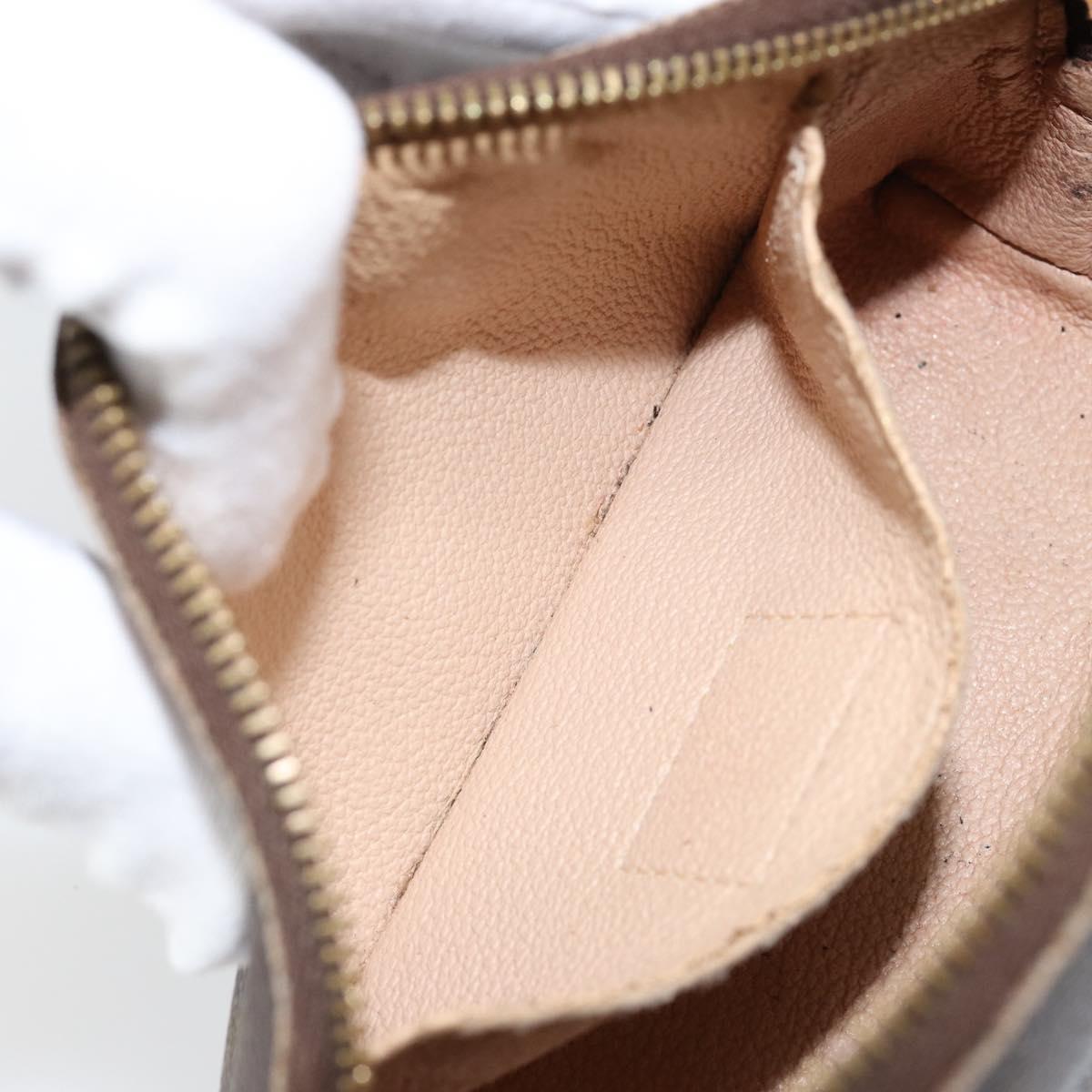 LOUIS VUITTON Monogram Pochette Cosmetic PM Pouch M43998 LV Auth 150305