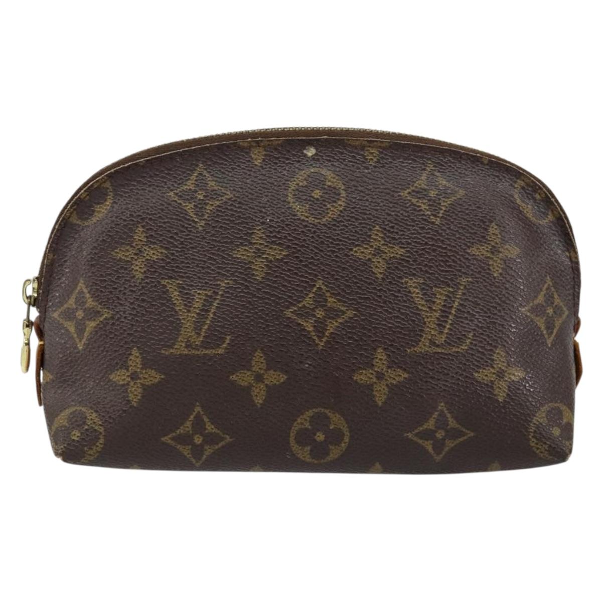 LOUIS VUITTON Monogram Pochette Cosmetic PM Pouch M43998 LV Auth 150305