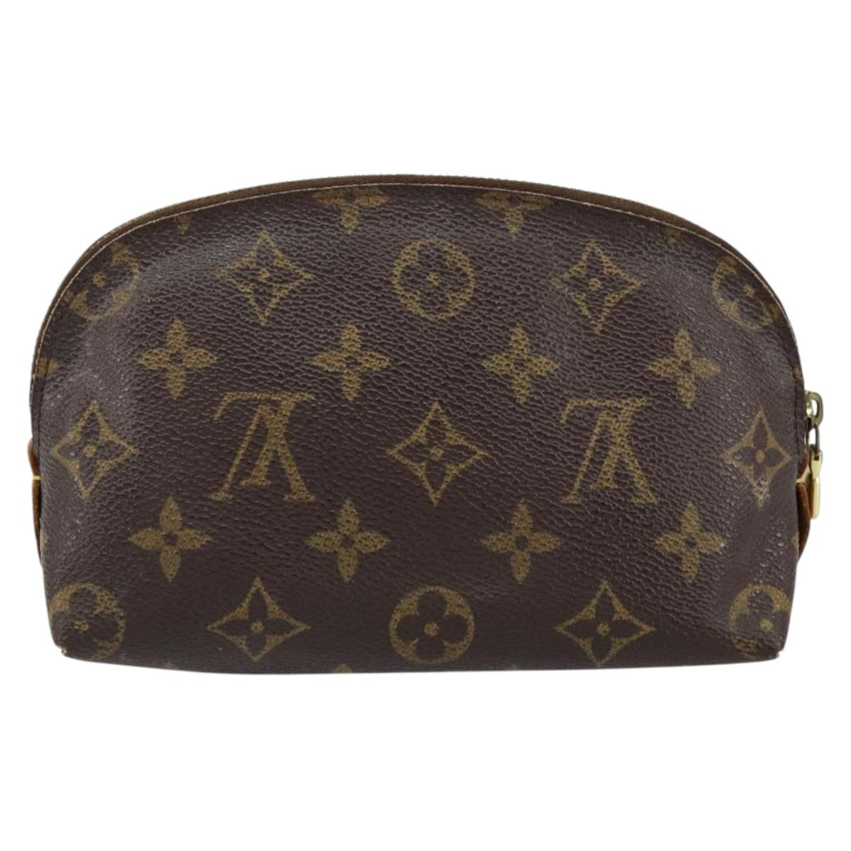 LOUIS VUITTON Monogram Pochette Cosmetic PM Pouch M43998 LV Auth 150305