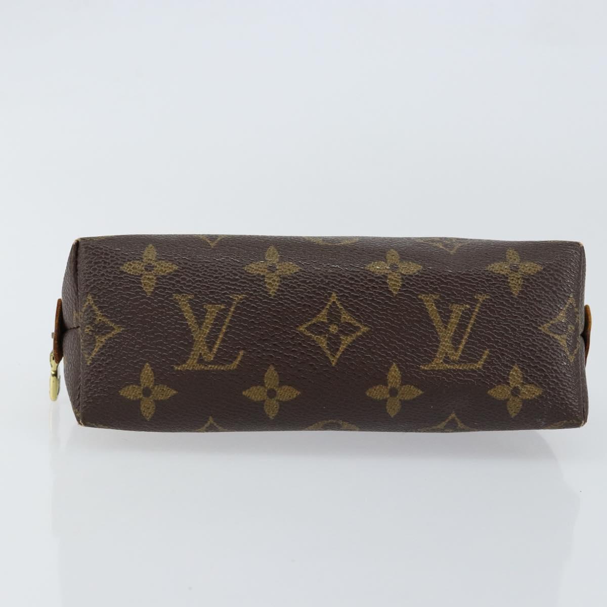 LOUIS VUITTON Monogram Pochette Cosmetic PM Pouch M43998 LV Auth 150305