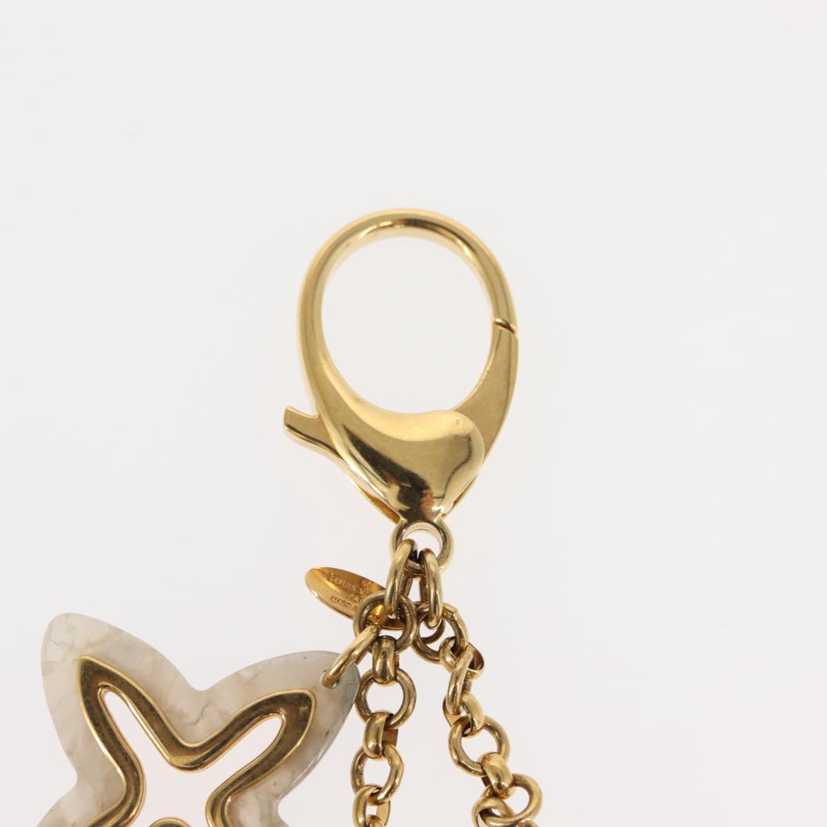 LOUIS VUITTON Bijoussac Ansolence Bag Charm Gold Tone M66884 LV Auth 150314