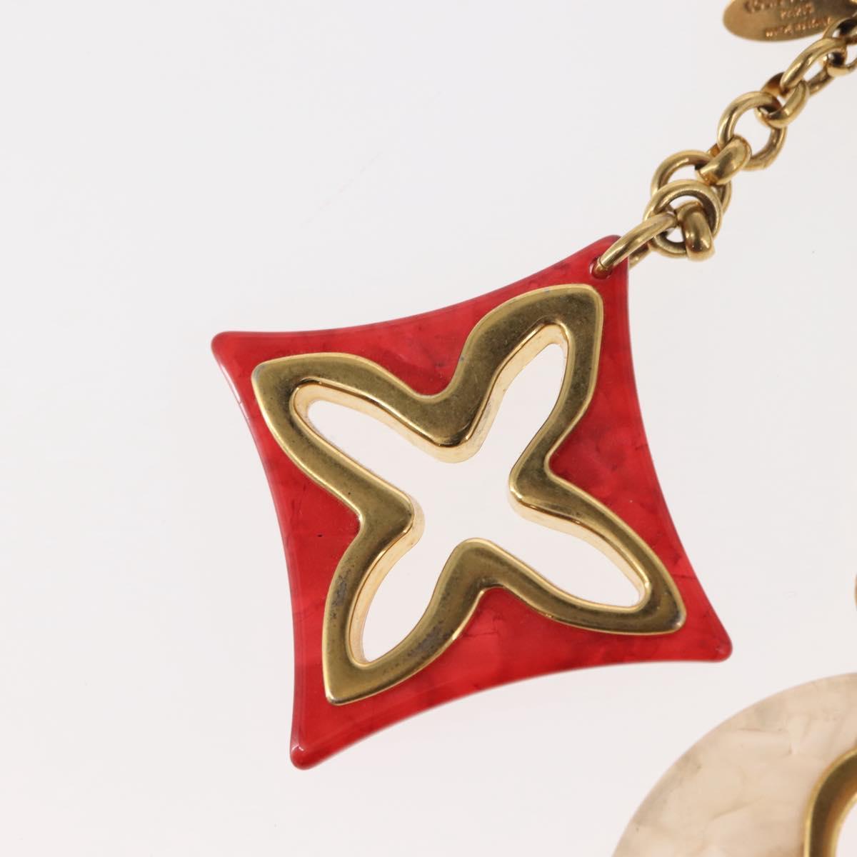 LOUIS VUITTON Bijoussac Ansolence Bag Charm Gold Tone M66884 LV Auth 150314