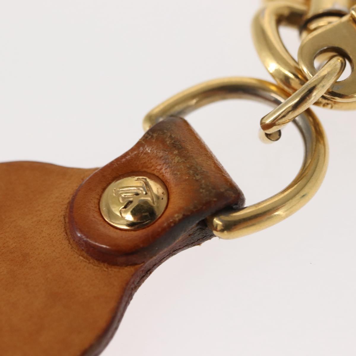 LOUIS VUITTON Takashi Murakami Porte Cles Panda Charm Leather M62637 Auth 150315