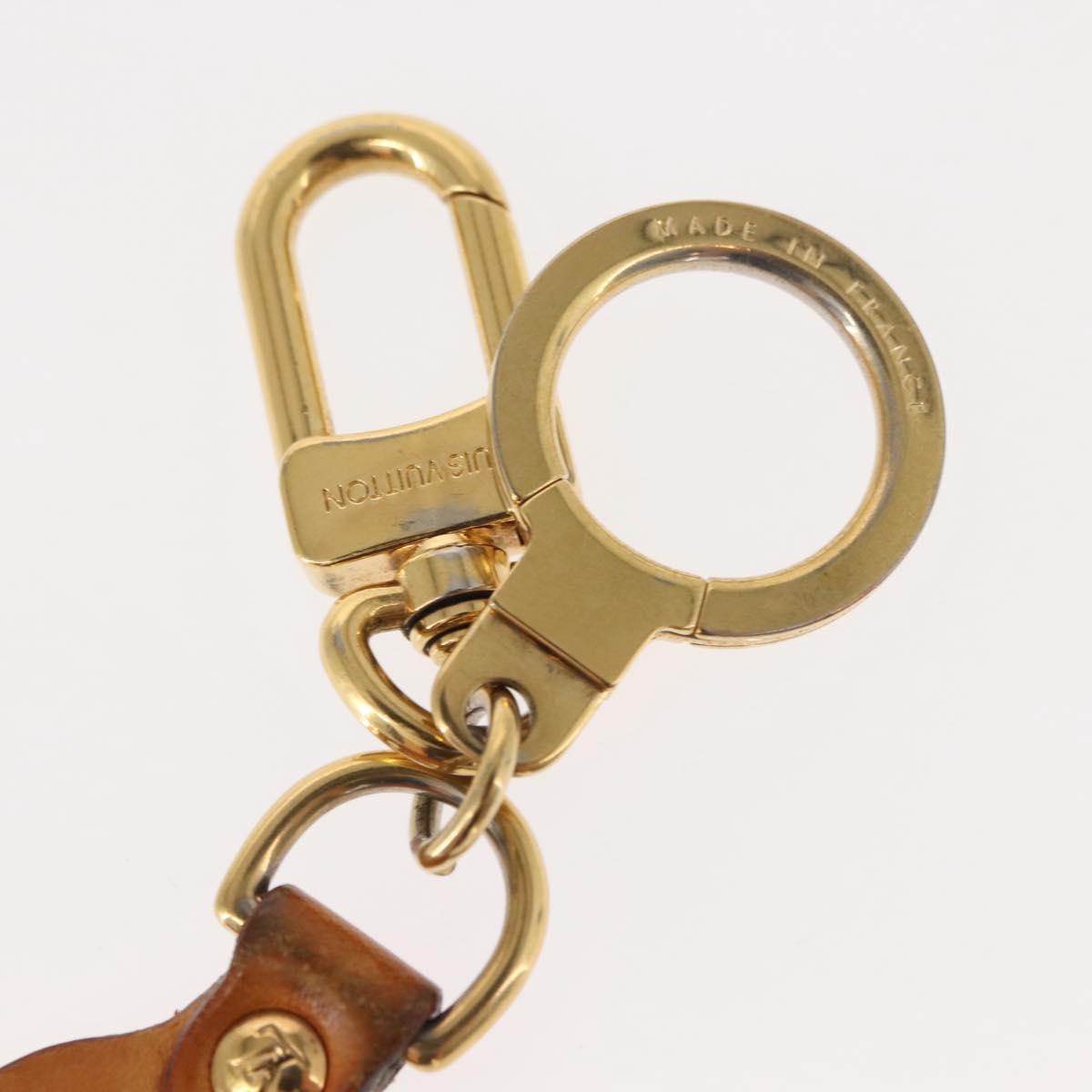 LOUIS VUITTON Takashi Murakami Porte Cles Panda Charm Leather M62637 Auth 150315