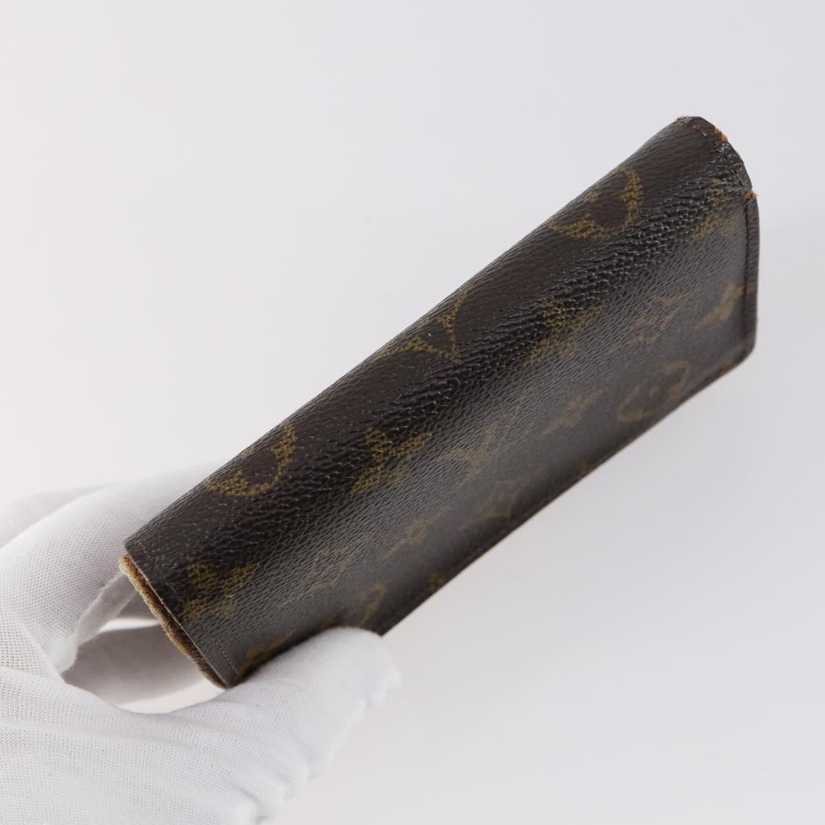 LOUIS VUITTON Monogram Epi Wallet 3 Set Black LV Auth 150323