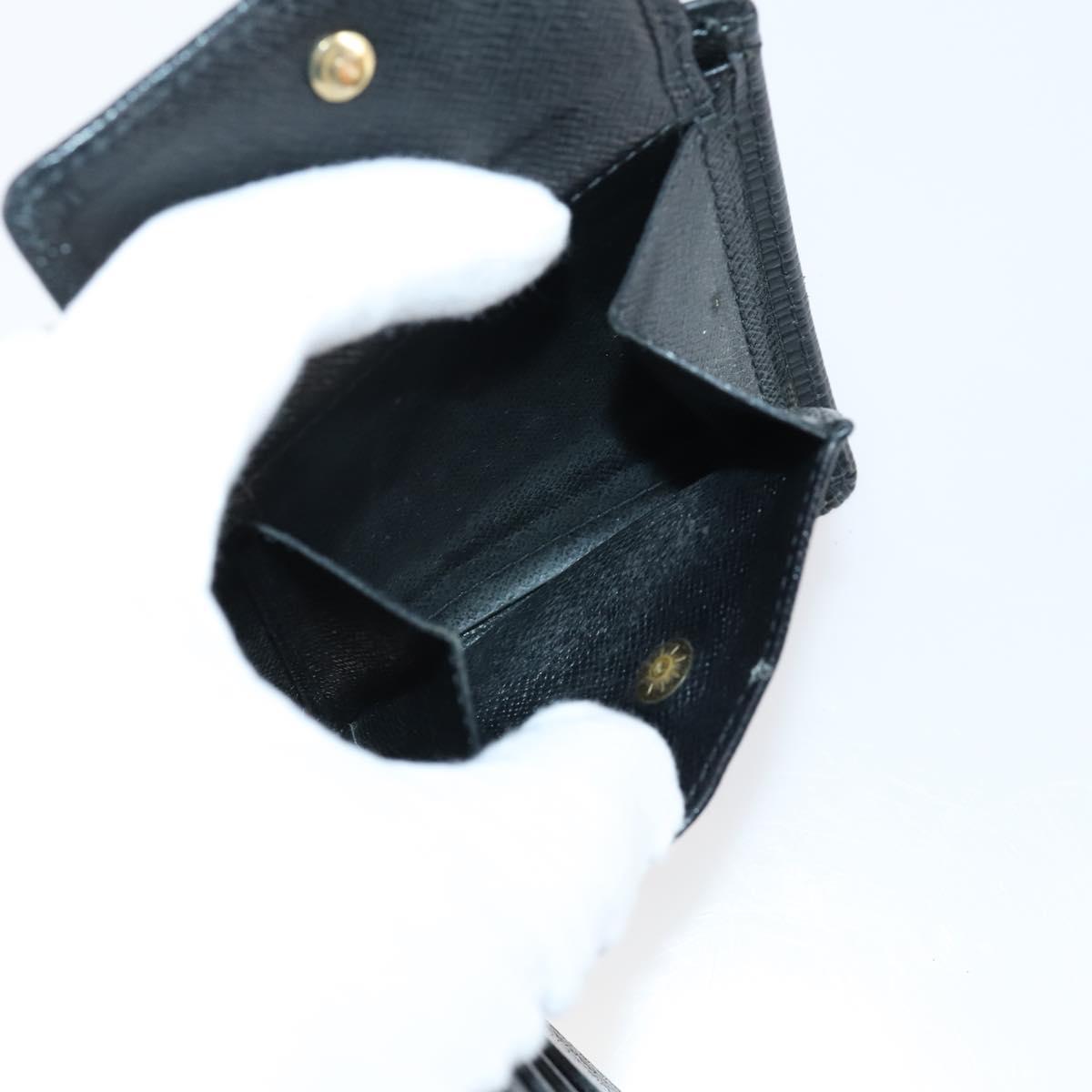 LOUIS VUITTON Monogram Epi Wallet 3 Set Black LV Auth 150323