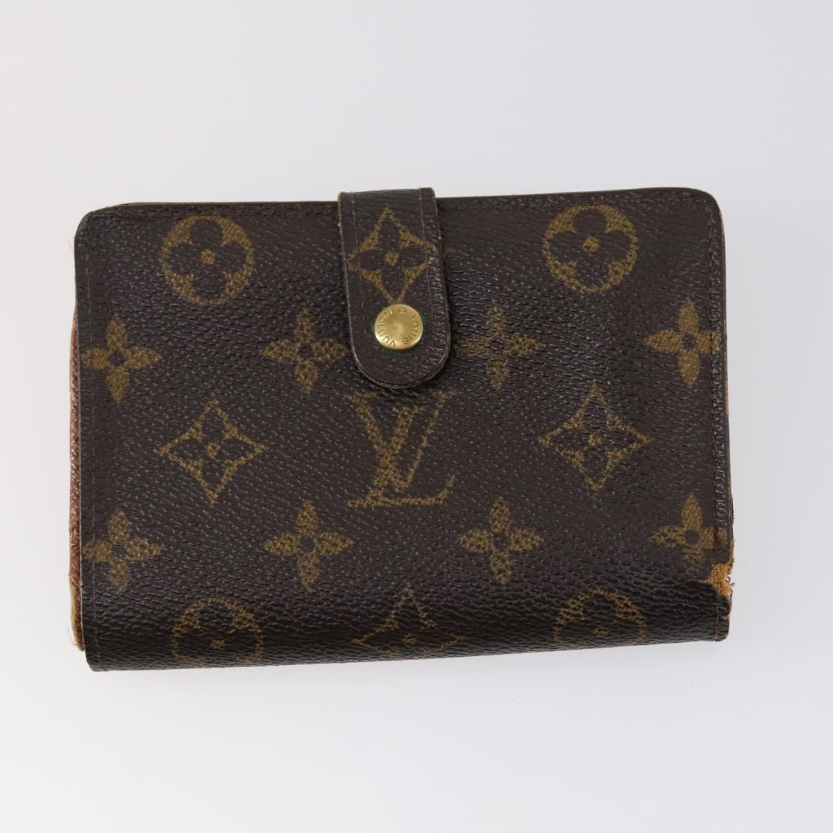 LOUIS VUITTON Monogram Epi Wallet 3 Set Black LV Auth 150323