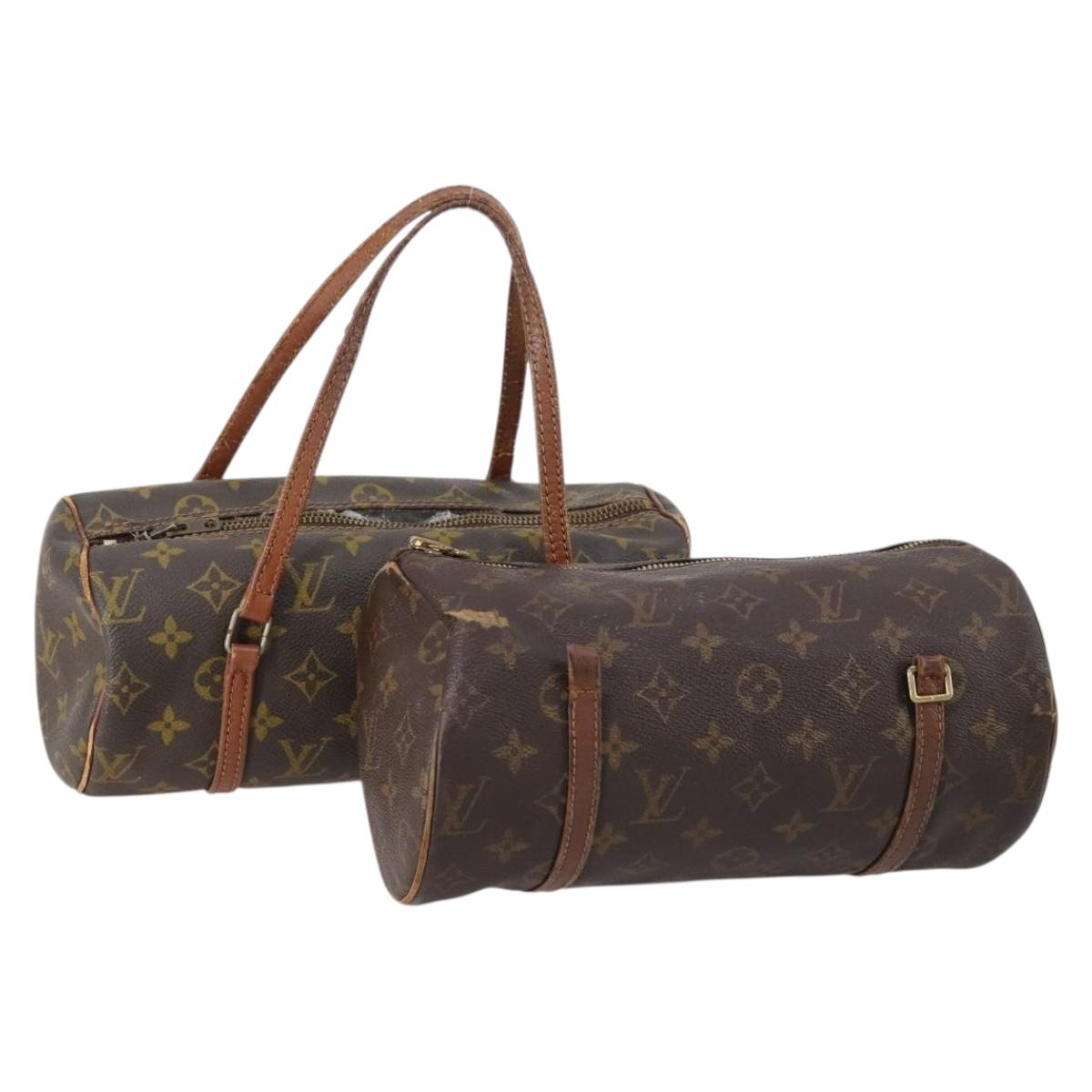 LOUIS VUITTON Monogram Shoulder Bag 2 Set LV Auth 150324
