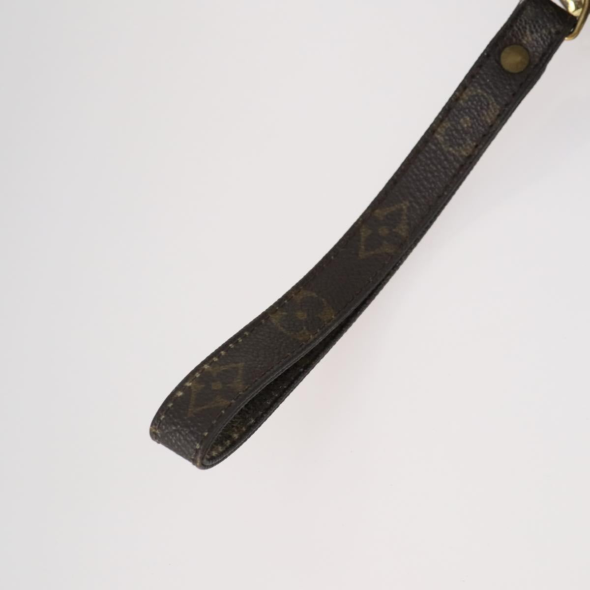 LOUIS VUITTON Monogram Marly Dragonne GM Clutch Bag 2 Set M51825 LV Auth 150355