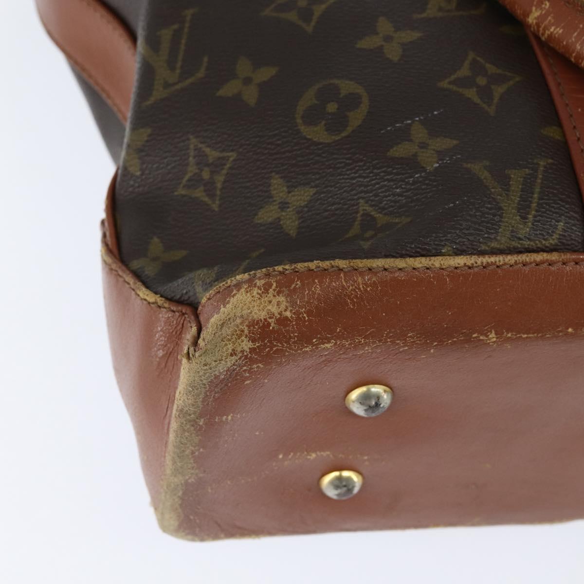 LOUIS VUITTON Monogram Sac Weekend PM Hand Bag M42425 LV Auth 150361