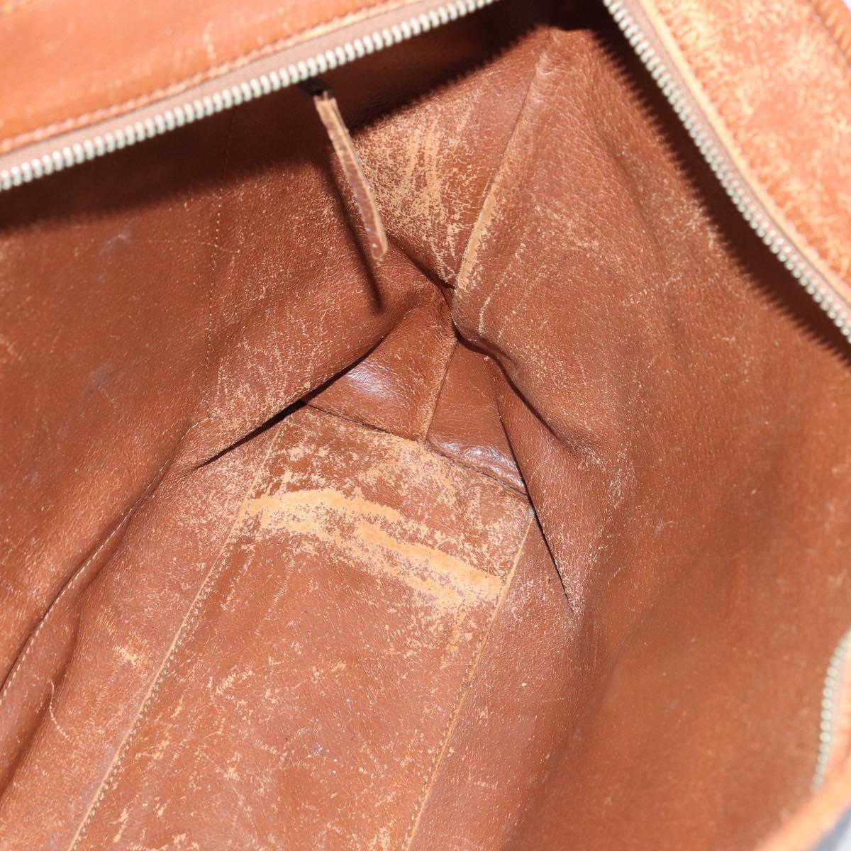 LOUIS VUITTON Monogram Sac Weekend PM Hand Bag M42425 LV Auth 150361