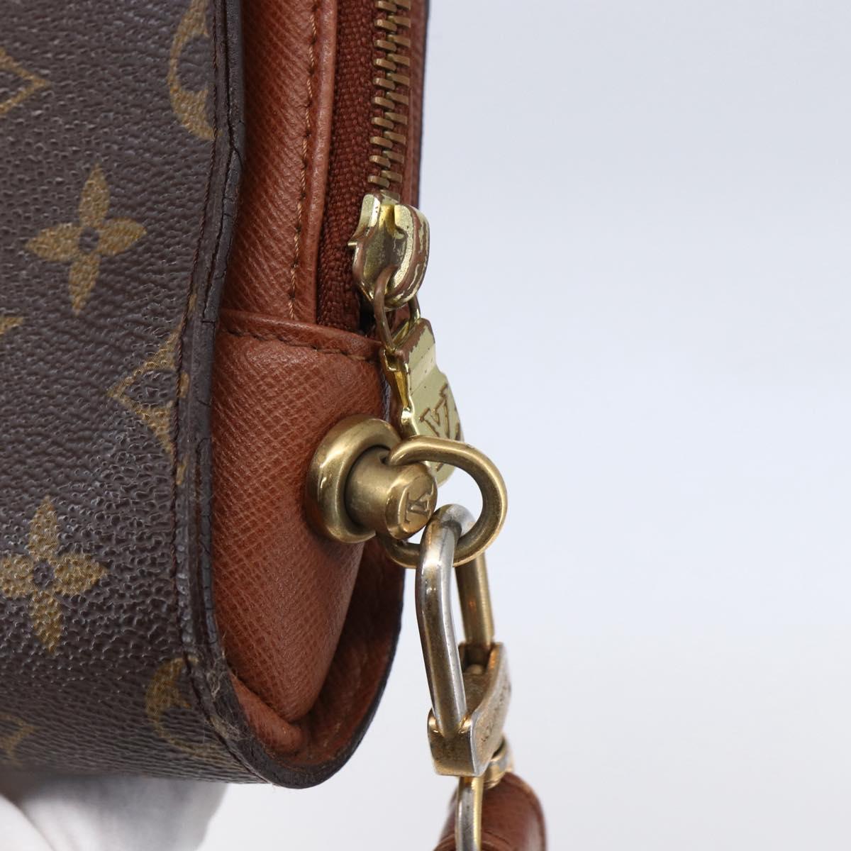 LOUIS VUITTON Monogram Orsay Clutch Bag M51790 LV Auth 150377